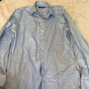 Mens Blue Dress Shirt